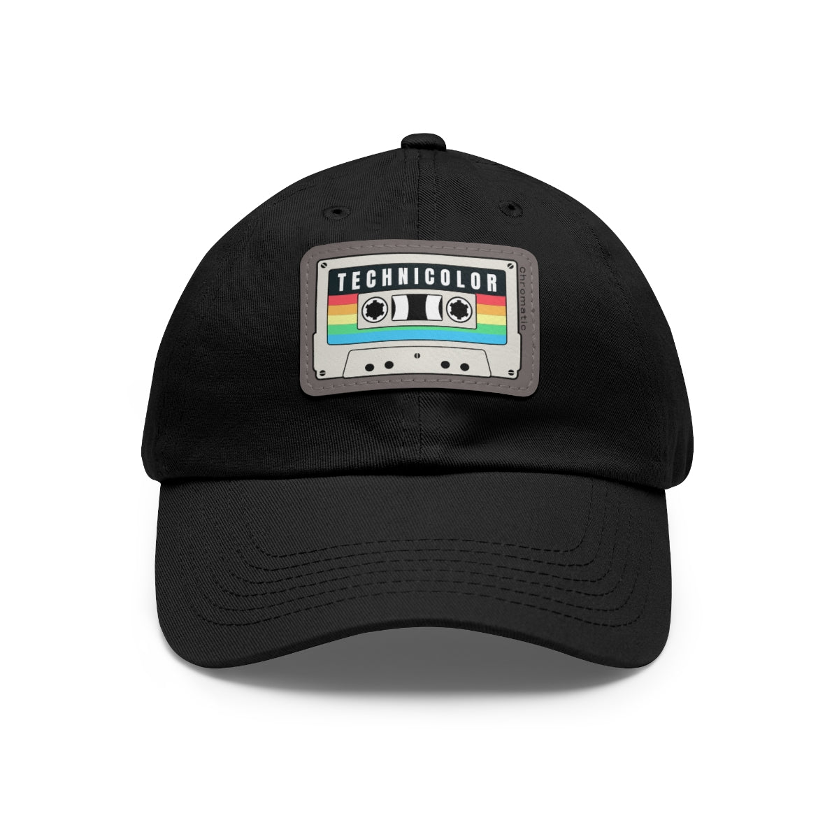 Technicolor Logo - Dad Hat with Leather Patch