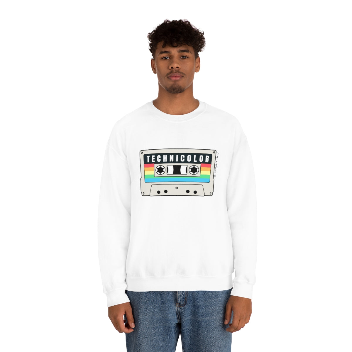 Technicolor Logo- Unisex Heavy Blend™ Crewneck Sweatshirt