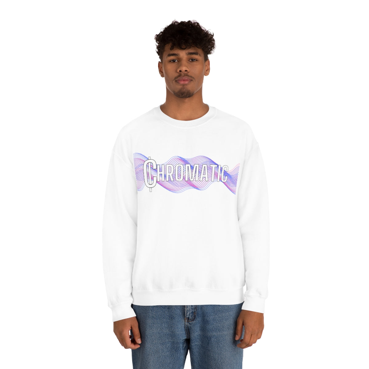 Chromatic Logo - Unisex Heavy Blend™ Crewneck Sweatshirt