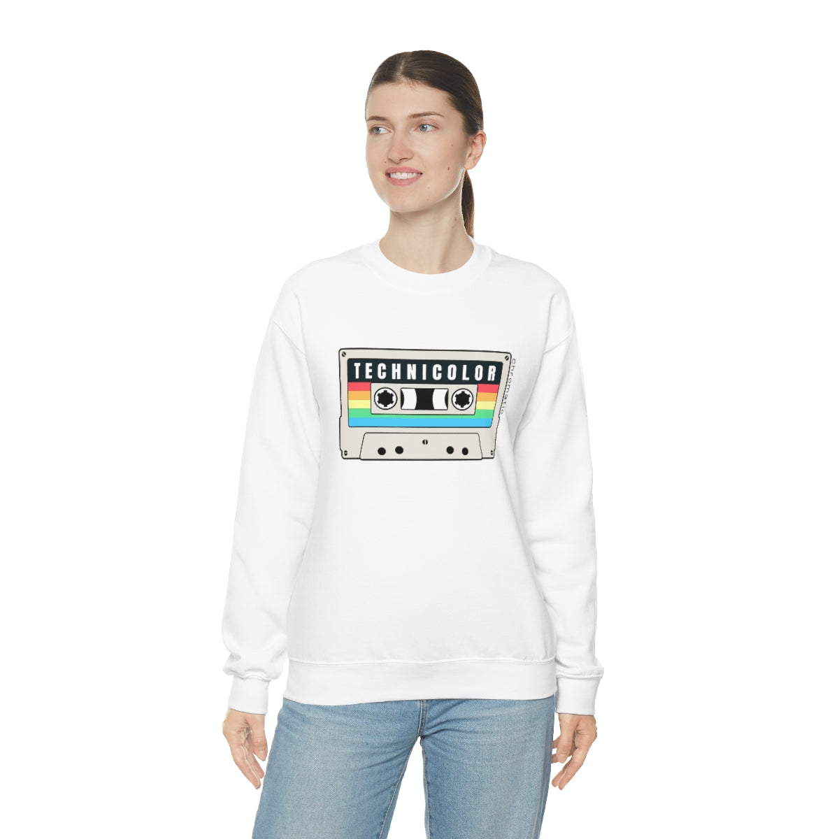 Technicolor Logo- Unisex Heavy Blend™ Crewneck Sweatshirt