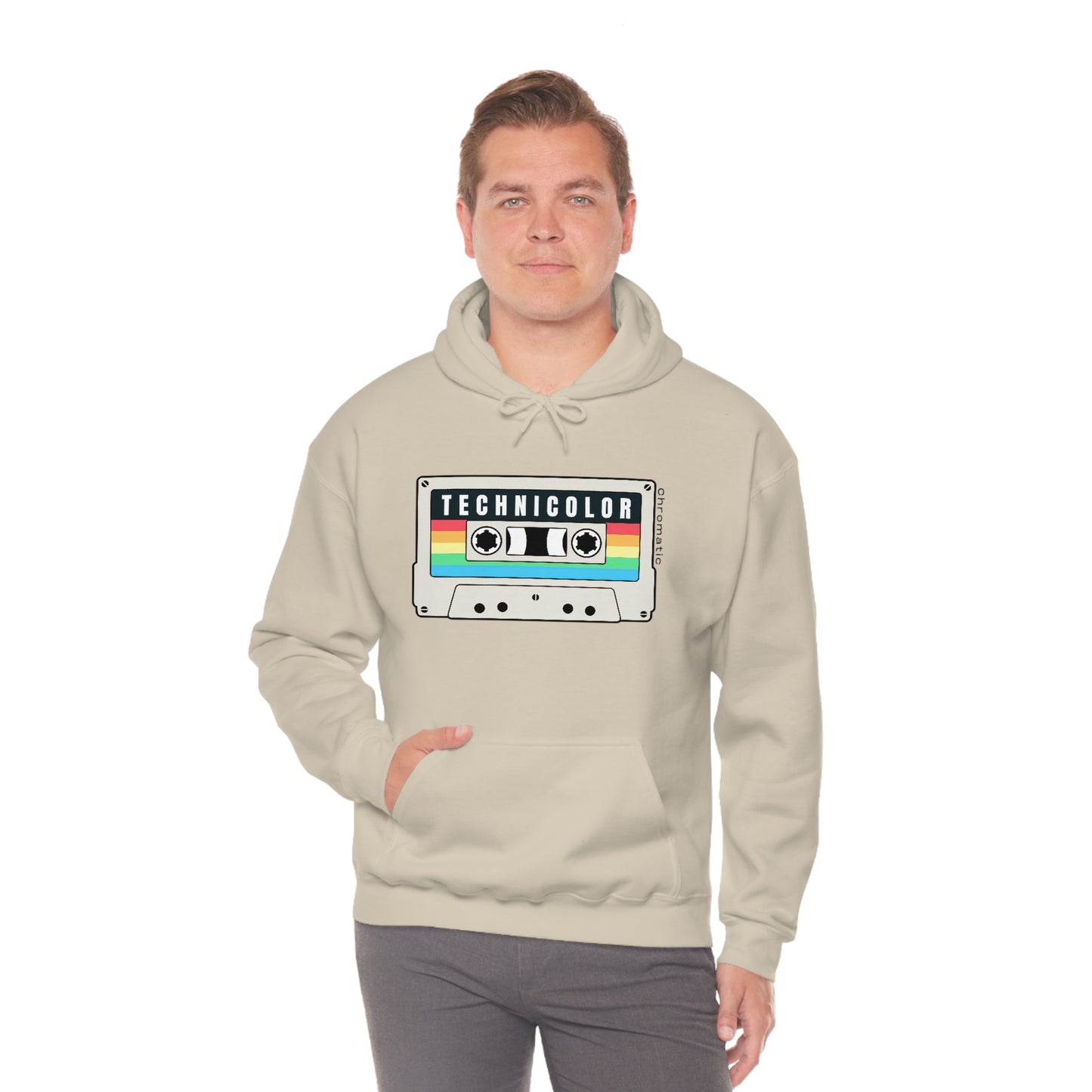 Technicolor Logo- Unisex Heavy Blend™ Hooded Sweatshirt