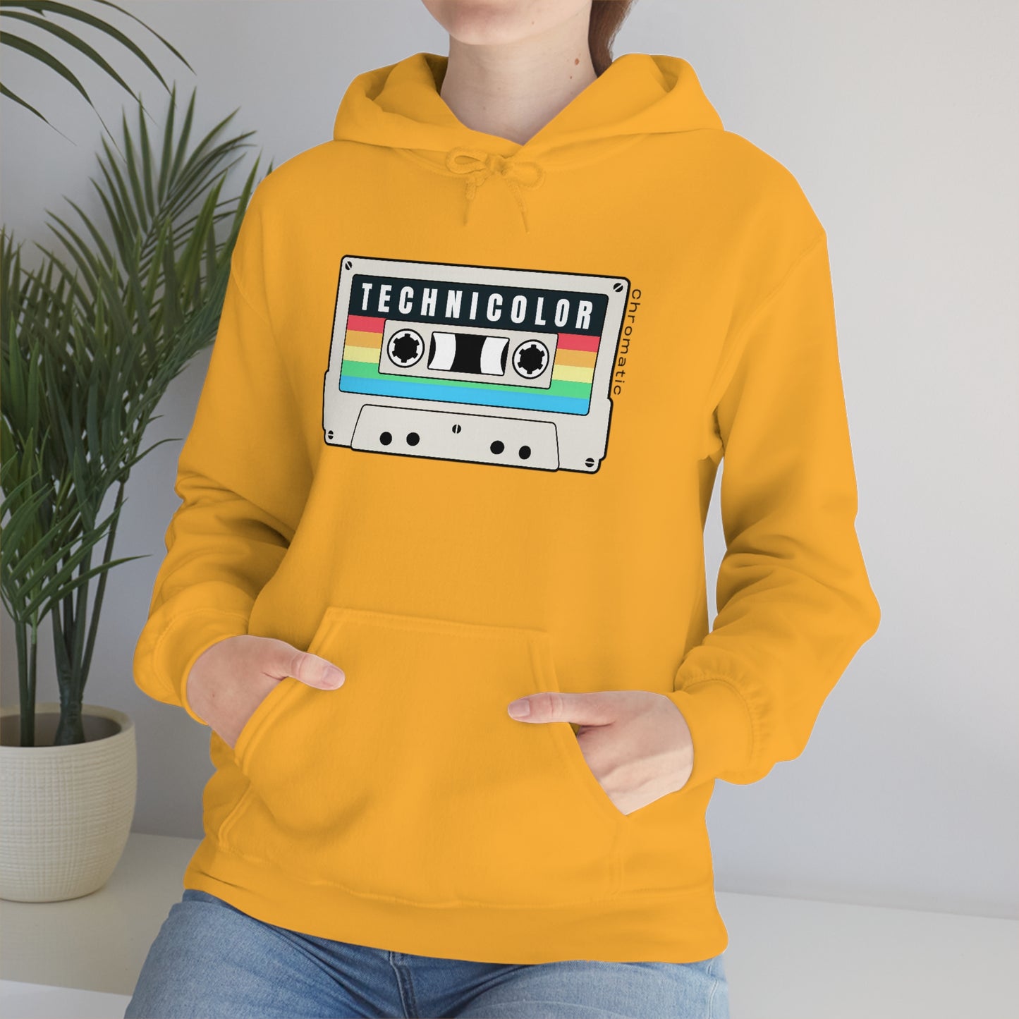 Technicolor Logo- Unisex Heavy Blend™ Hooded Sweatshirt