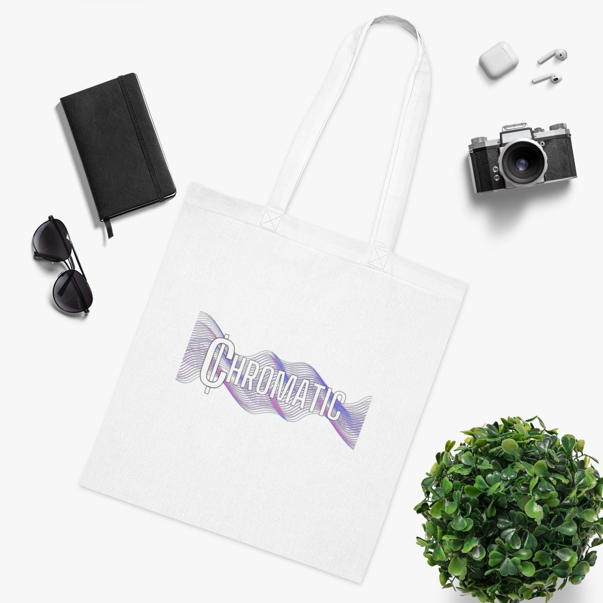 Chromatic Logo- Cotton Tote