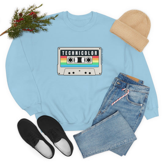 Technicolor Logo- Unisex Heavy Blend™ Crewneck Sweatshirt