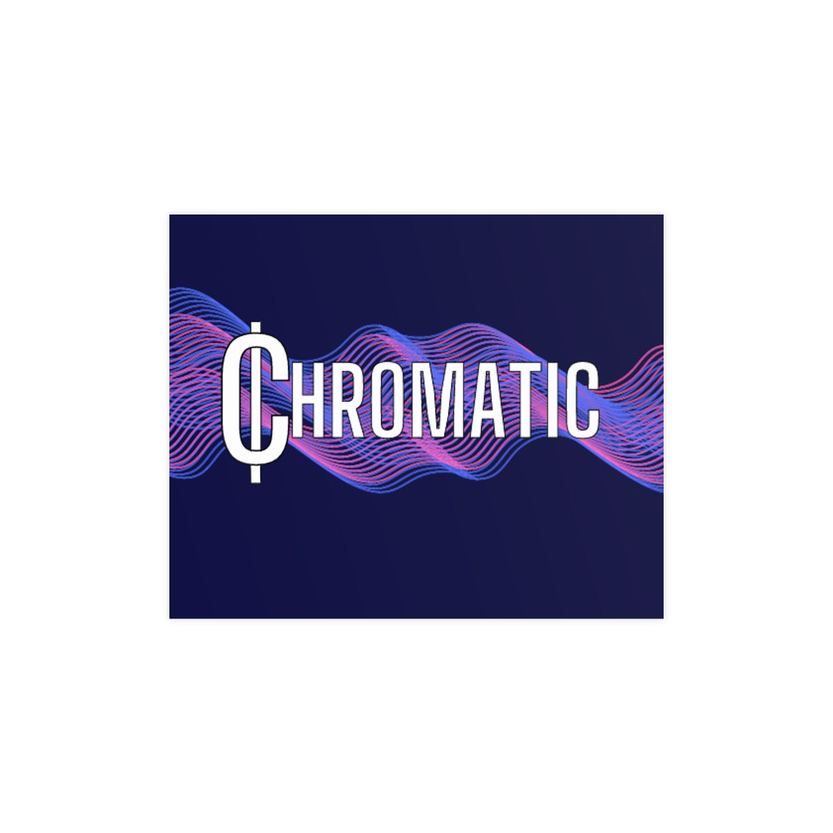 Chromatic Logo - Vertical and Horizontal Matte Posters