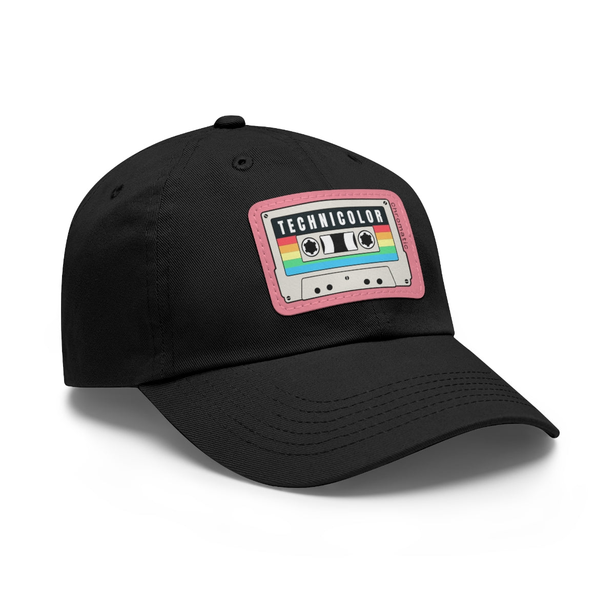 Technicolor Logo - Dad Hat with Leather Patch