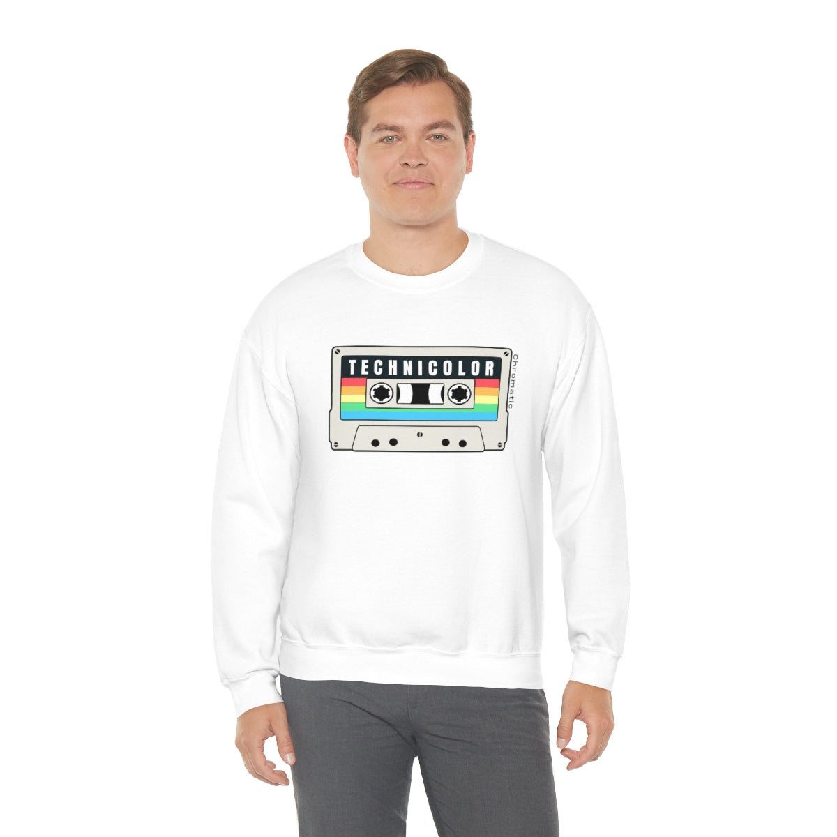 Technicolor Logo- Unisex Heavy Blend™ Crewneck Sweatshirt