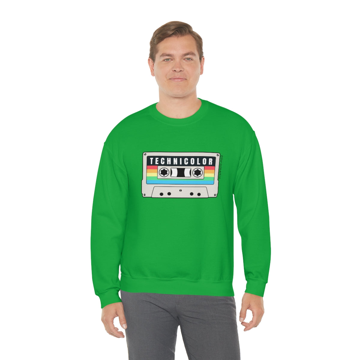 Technicolor Logo- Unisex Heavy Blend™ Crewneck Sweatshirt