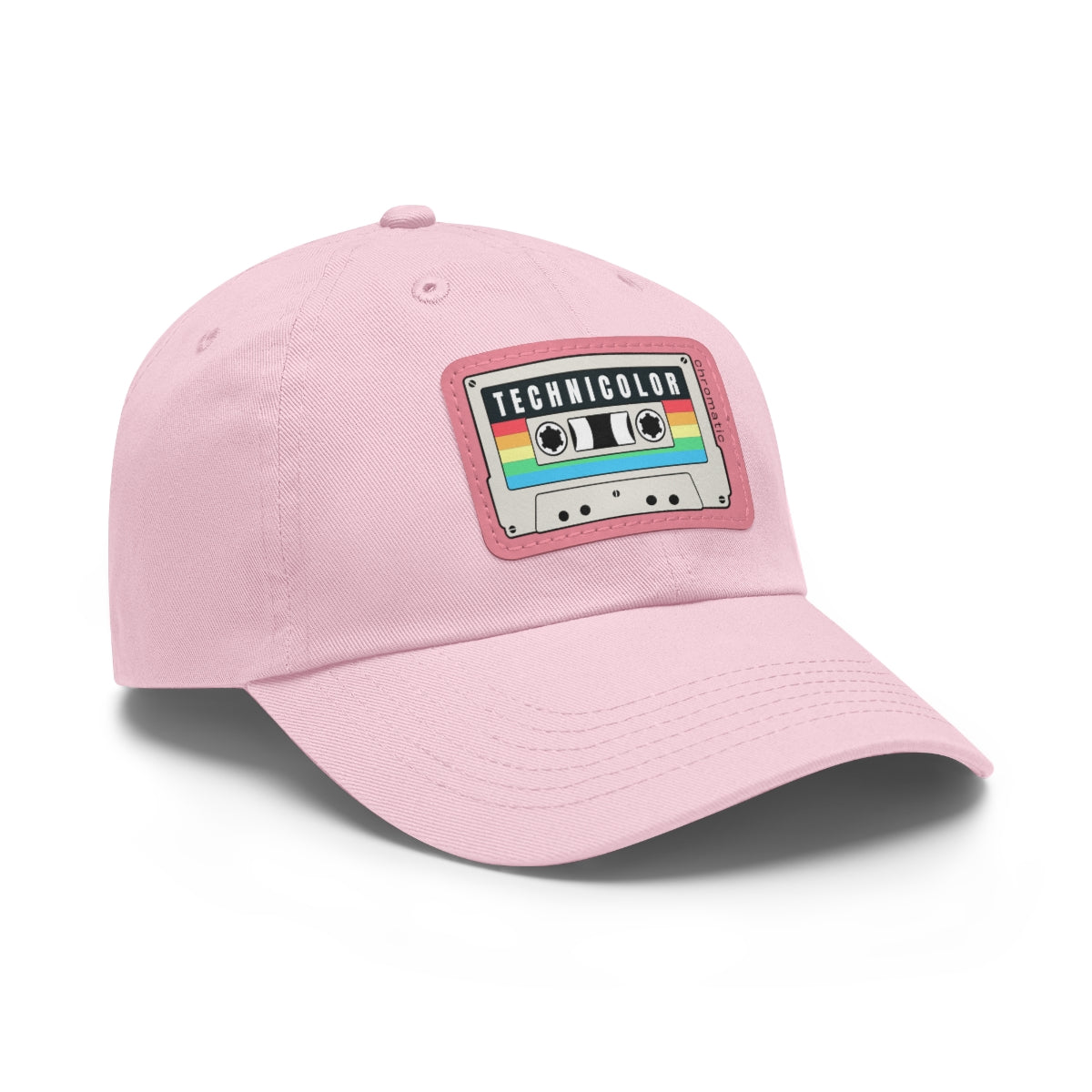 Technicolor Logo - Dad Hat with Leather Patch