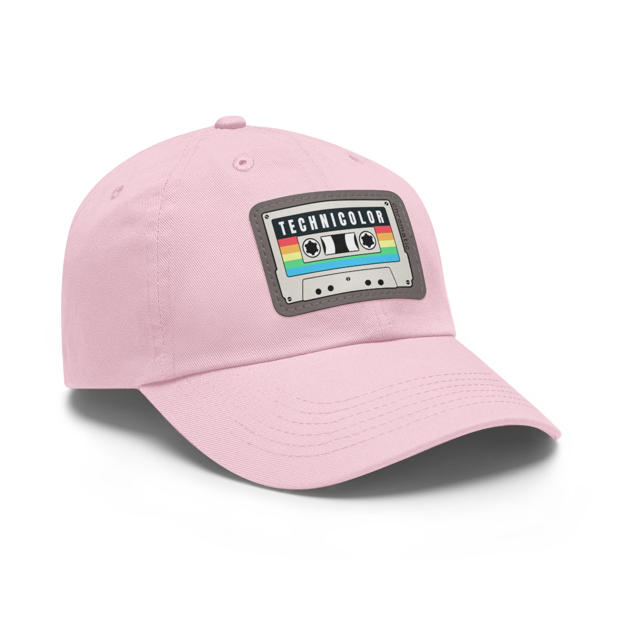 Technicolor Logo - Dad Hat with Leather Patch