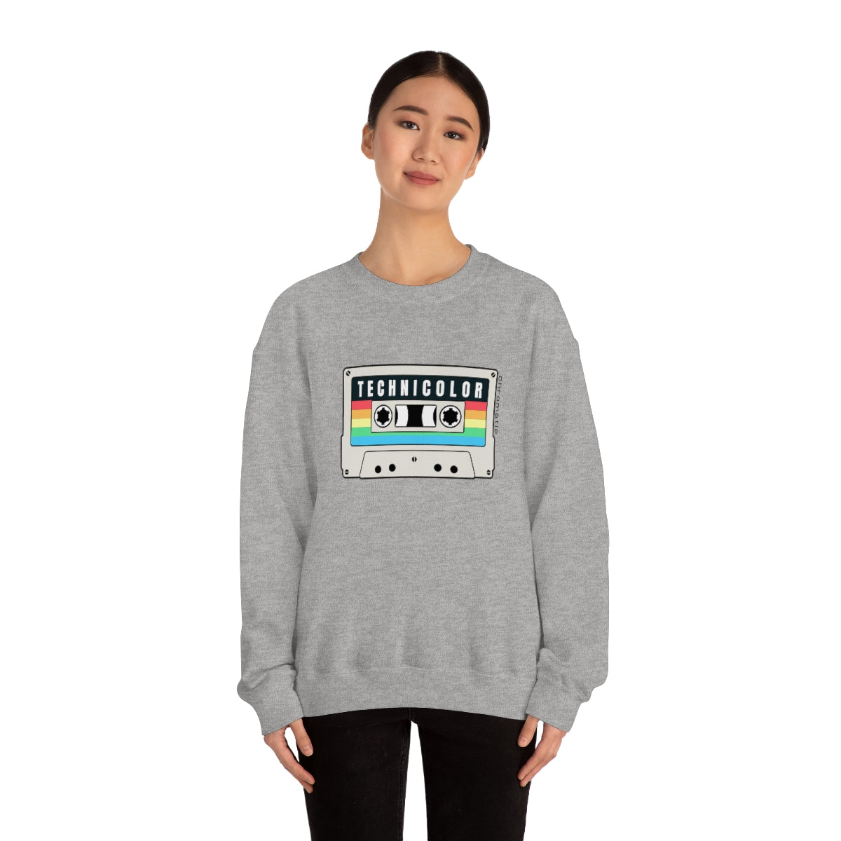 Technicolor Logo- Unisex Heavy Blend™ Crewneck Sweatshirt