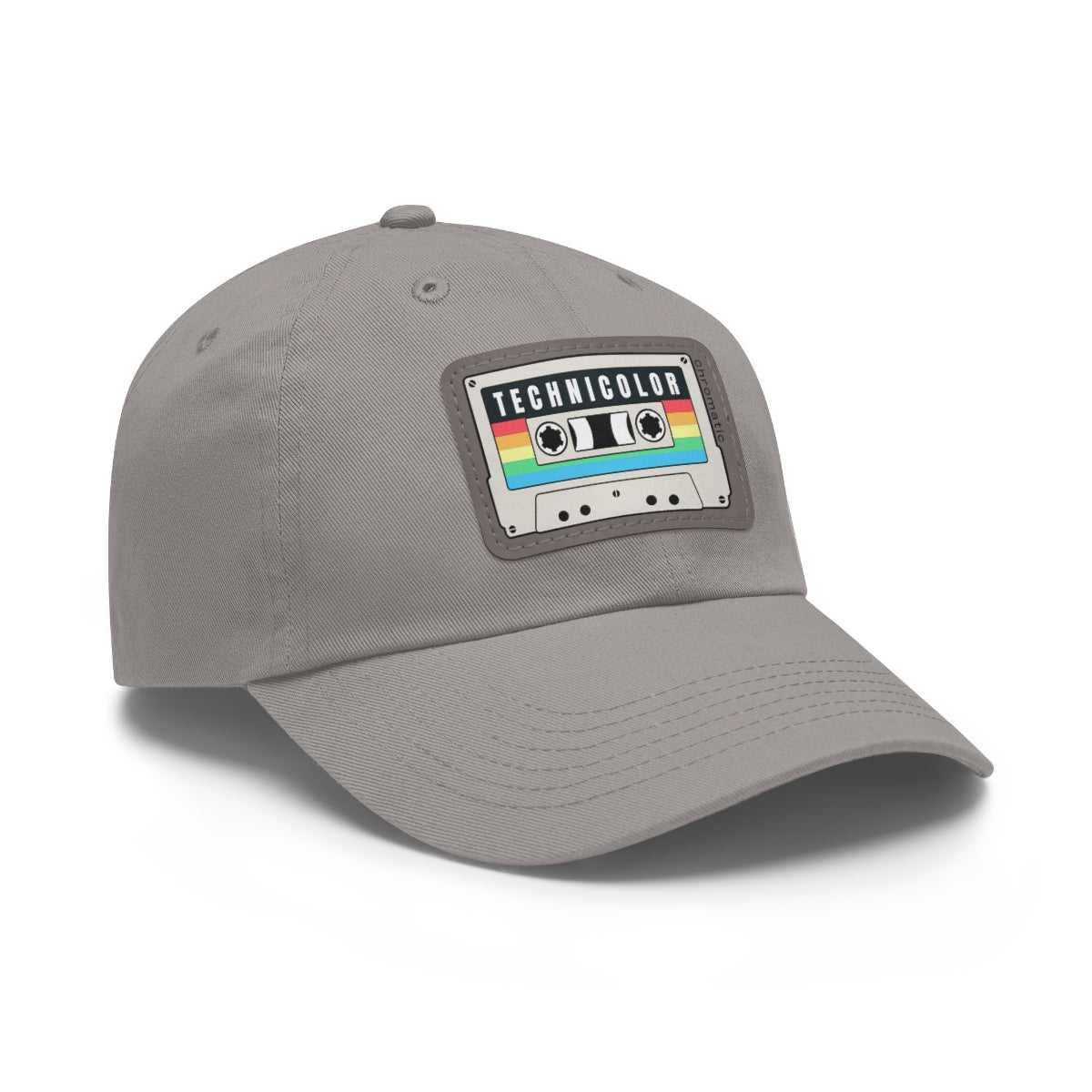 Technicolor Logo - Dad Hat with Leather Patch