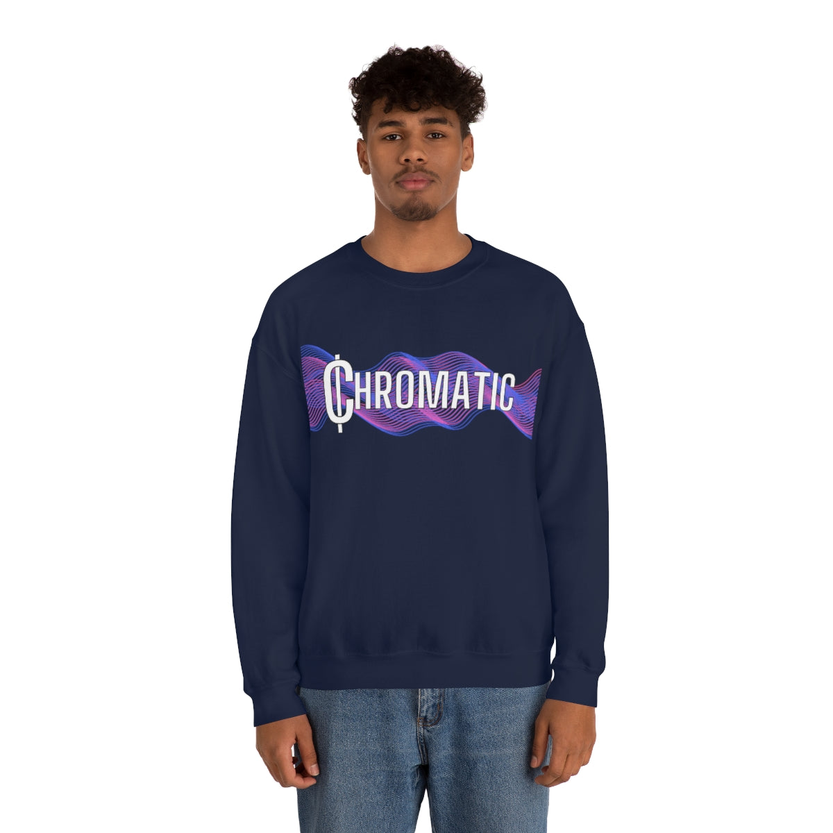 Chromatic Logo - Unisex Heavy Blend™ Crewneck Sweatshirt