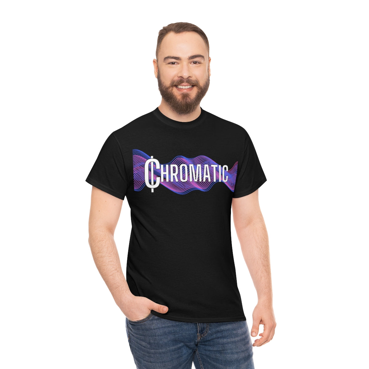 Chromatic Logo - Unisex Heavy Cotton Tee