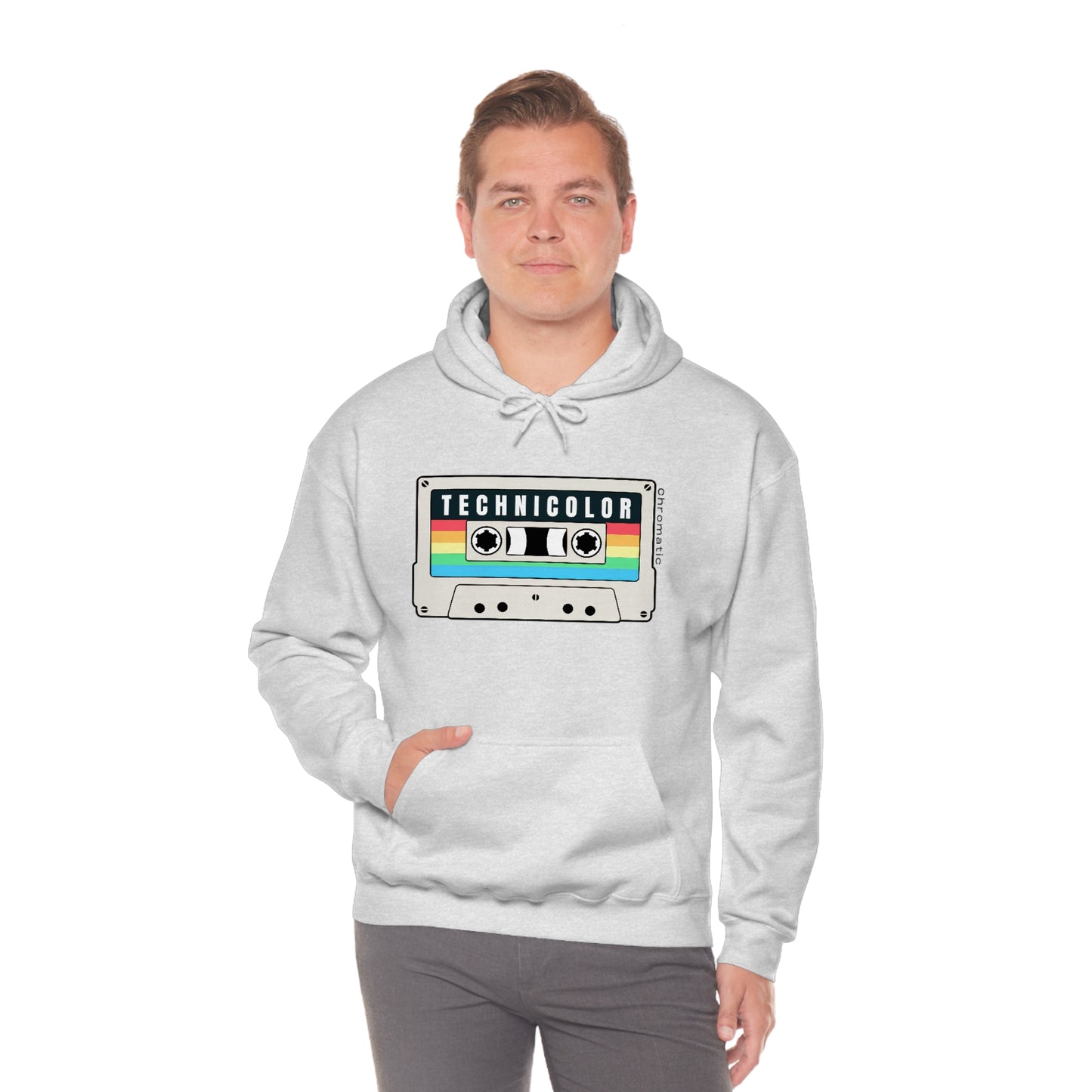 Technicolor Logo- Unisex Heavy Blend™ Hooded Sweatshirt