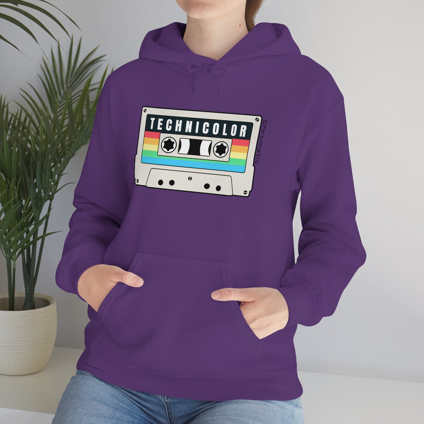 Technicolor Logo- Unisex Heavy Blend™ Hooded Sweatshirt