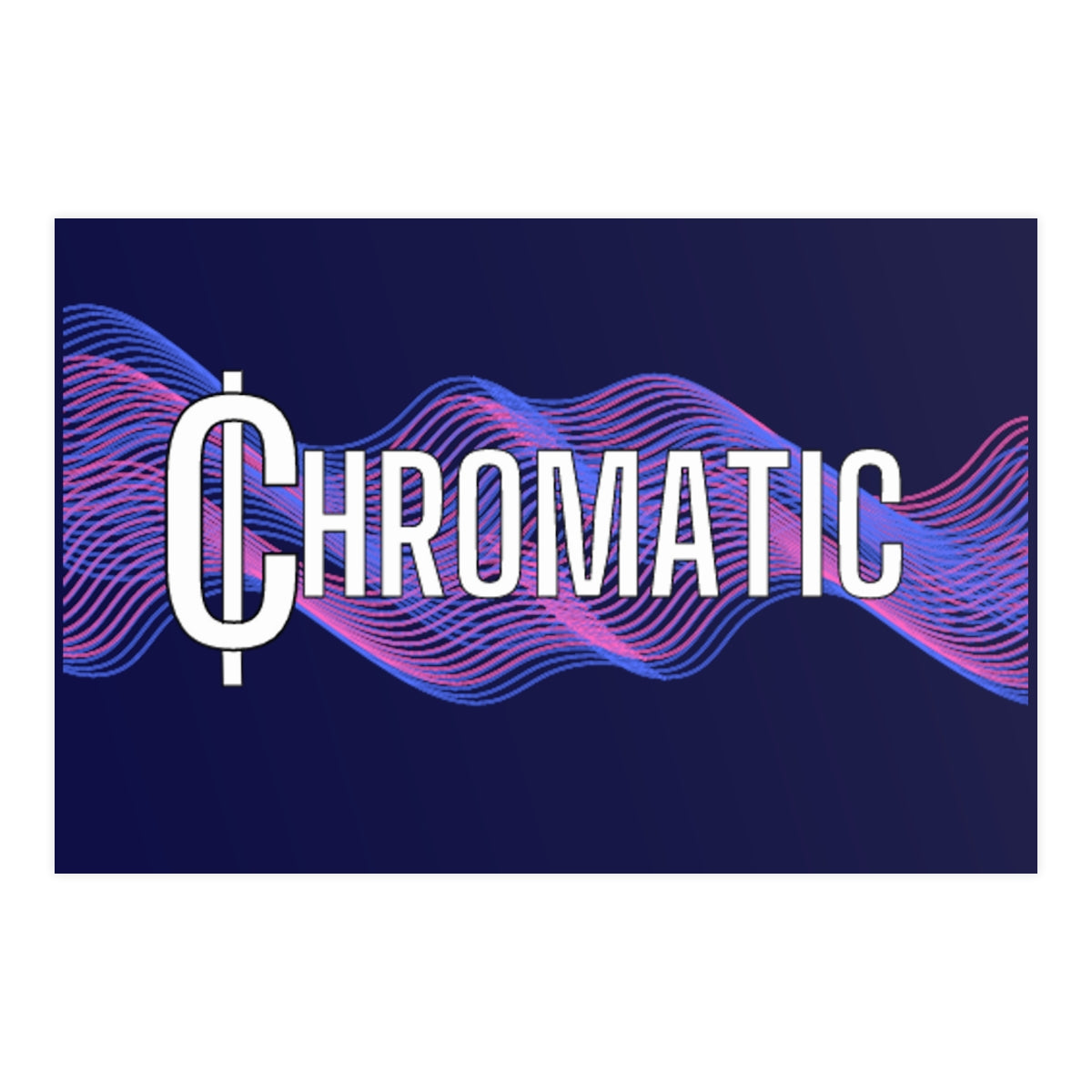 Chromatic Logo - Vertical and Horizontal Matte Posters