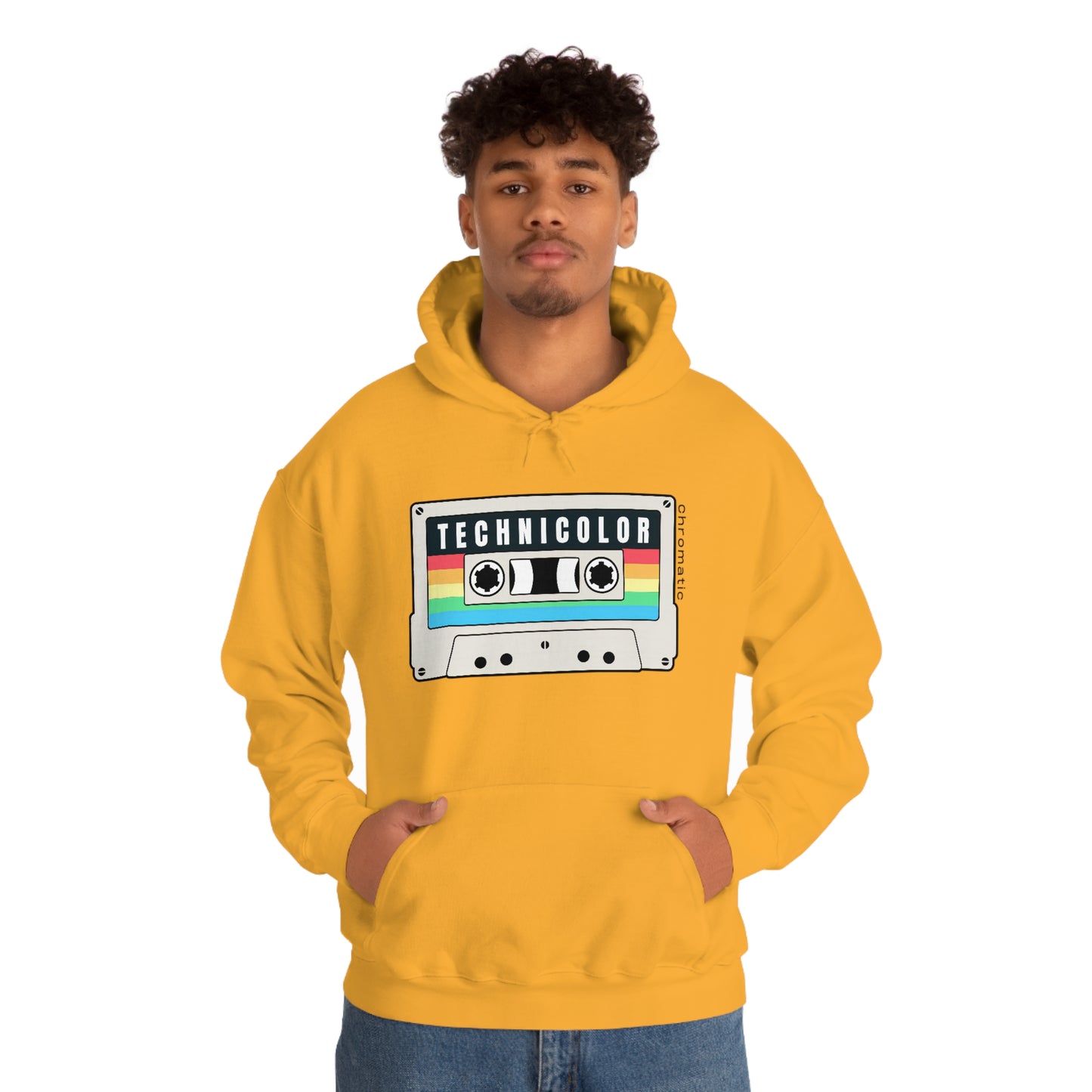 Technicolor Logo- Unisex Heavy Blend™ Hooded Sweatshirt