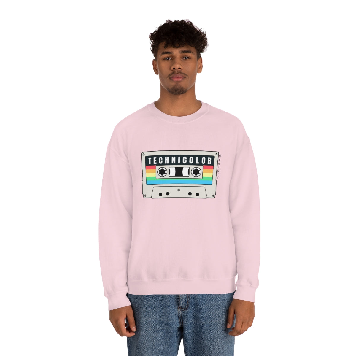 Technicolor Logo- Unisex Heavy Blend™ Crewneck Sweatshirt