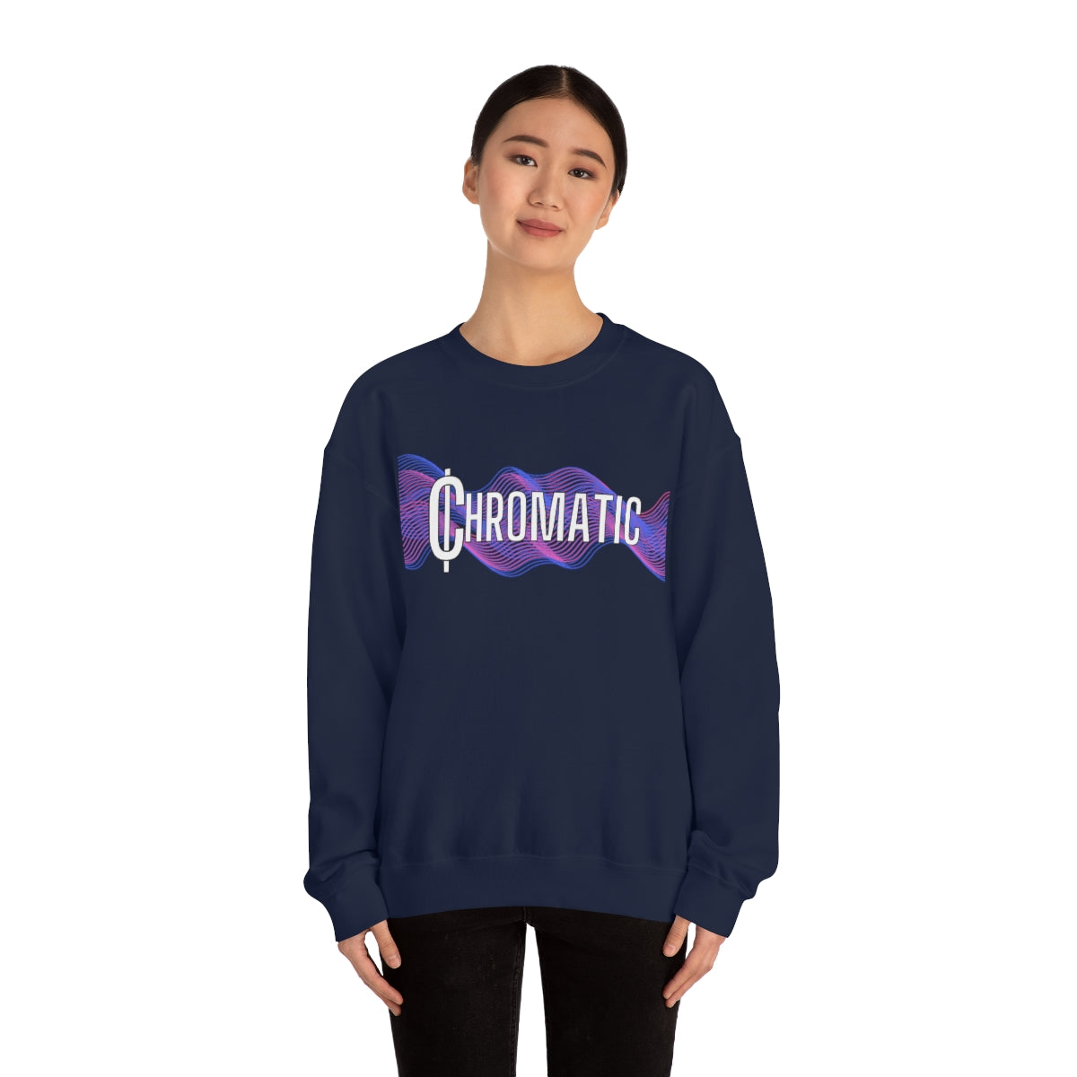 Chromatic Logo - Unisex Heavy Blend™ Crewneck Sweatshirt