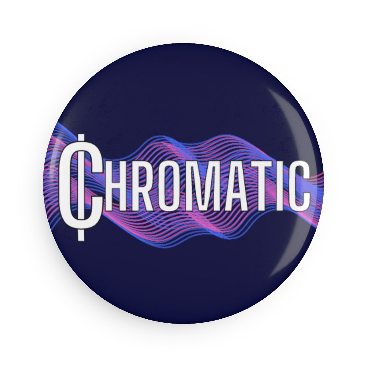 Chromatic Logo -  Magnet, Round