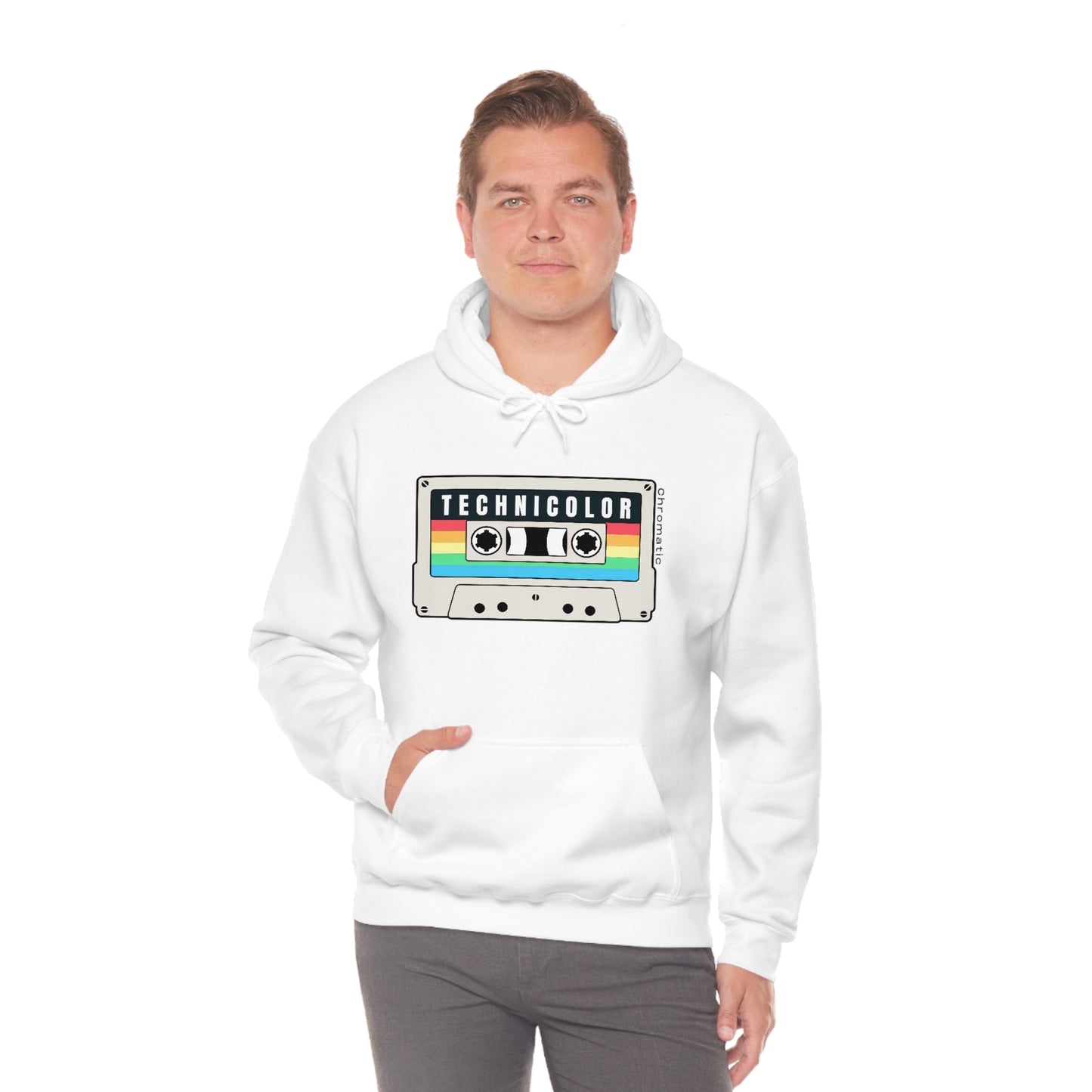 Technicolor Logo- Unisex Heavy Blend™ Hooded Sweatshirt