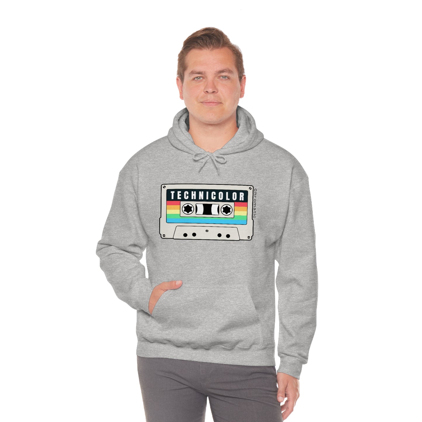 Technicolor Logo- Unisex Heavy Blend™ Hooded Sweatshirt