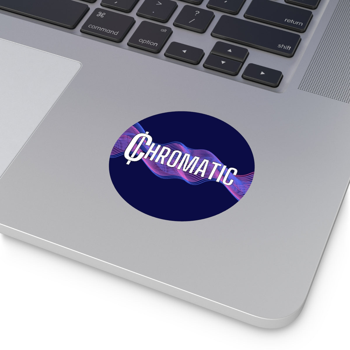 Chromatic Logo - Round Vinyl Stickers