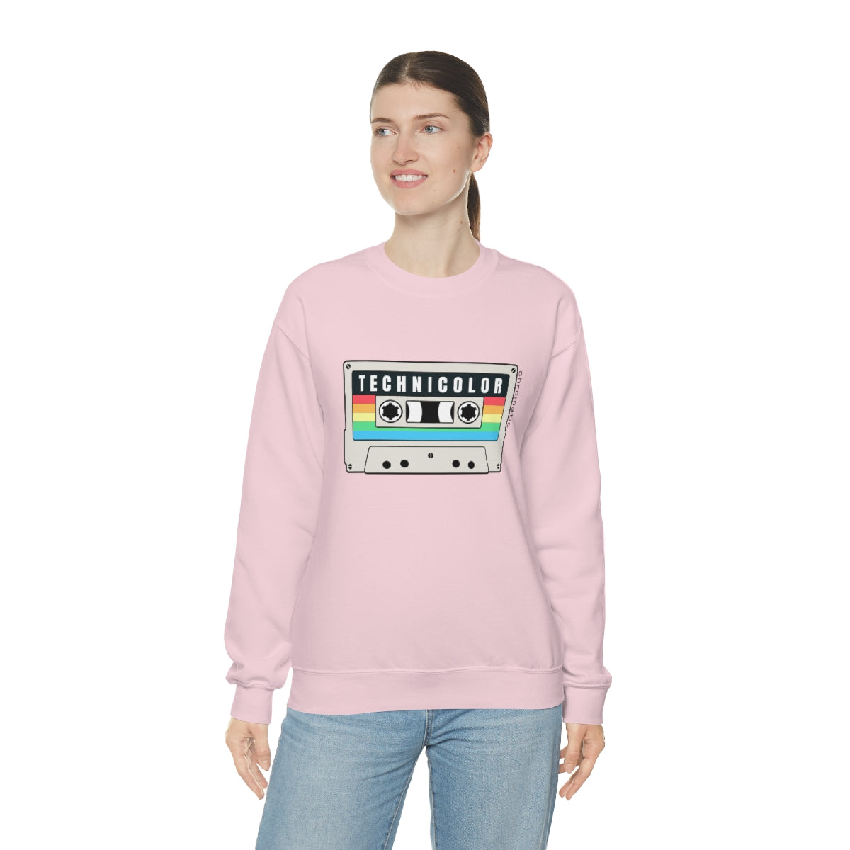 Technicolor Logo- Unisex Heavy Blend™ Crewneck Sweatshirt