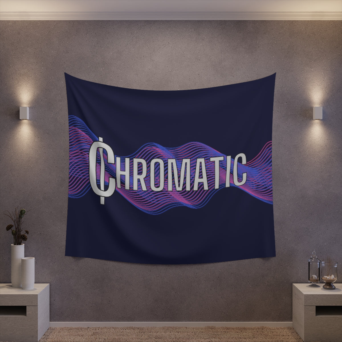 Chromatic Logo - Wall Tapestry