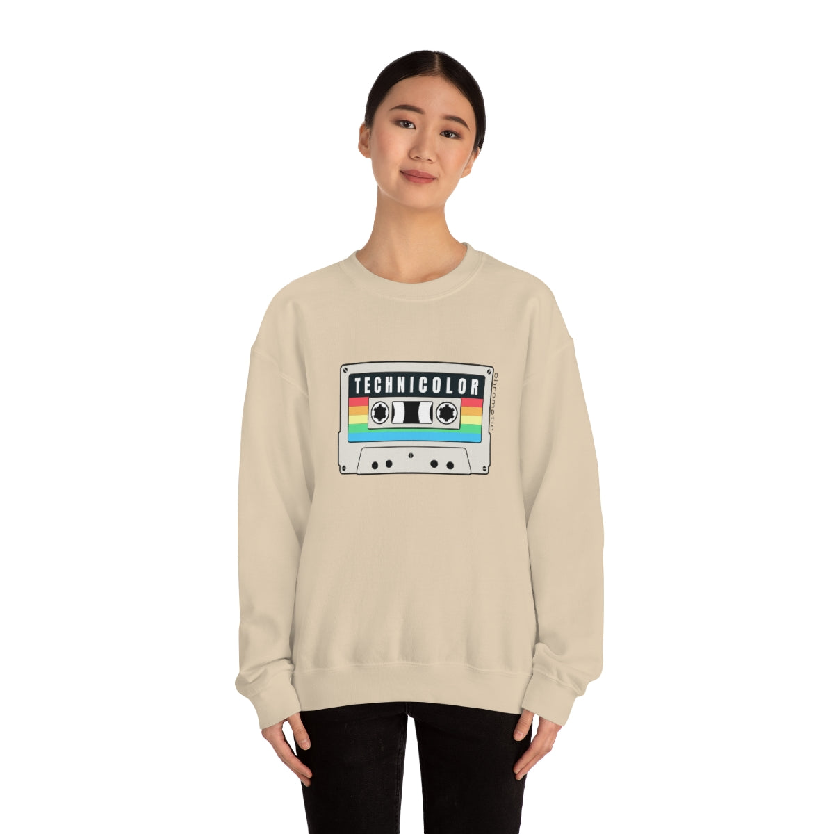 Technicolor Logo- Unisex Heavy Blend™ Crewneck Sweatshirt