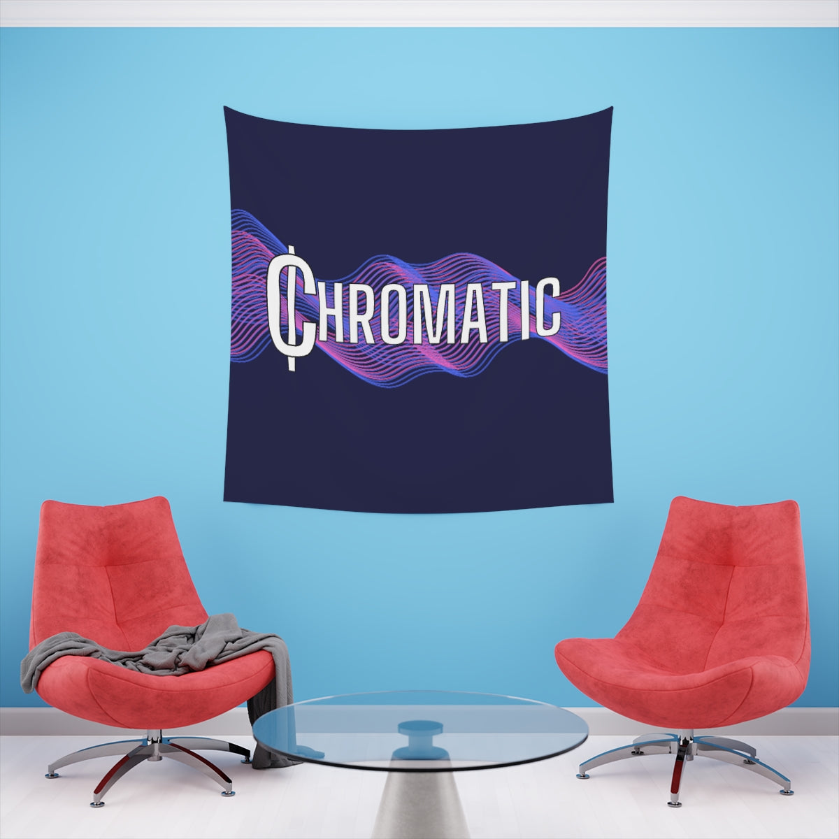 Chromatic Logo - Wall Tapestry