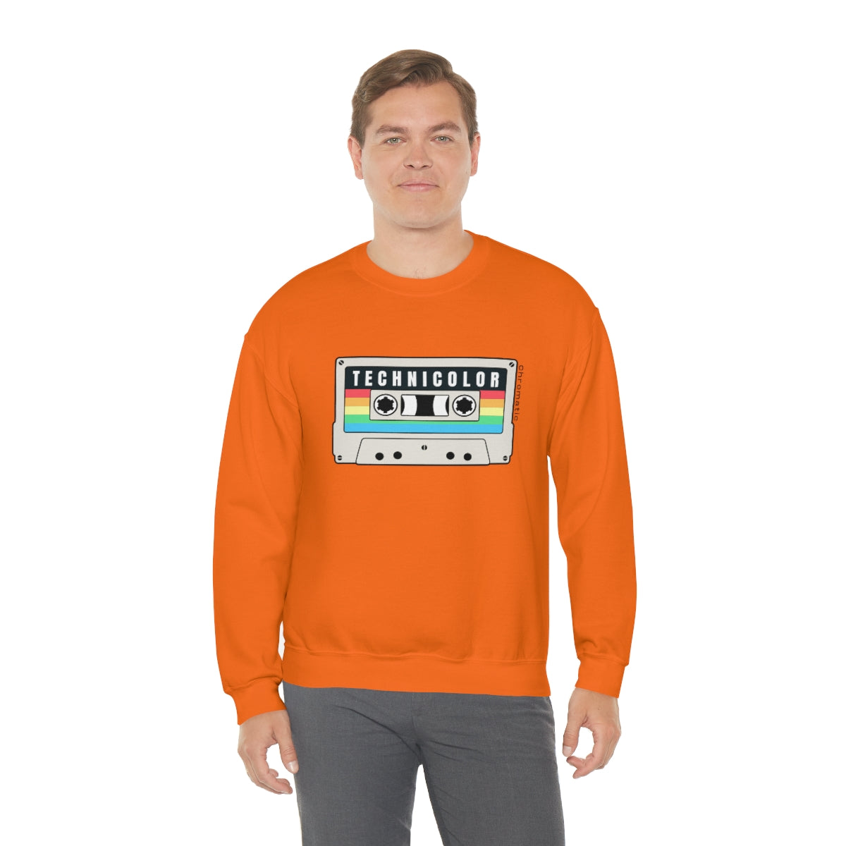 Technicolor Logo- Unisex Heavy Blend™ Crewneck Sweatshirt