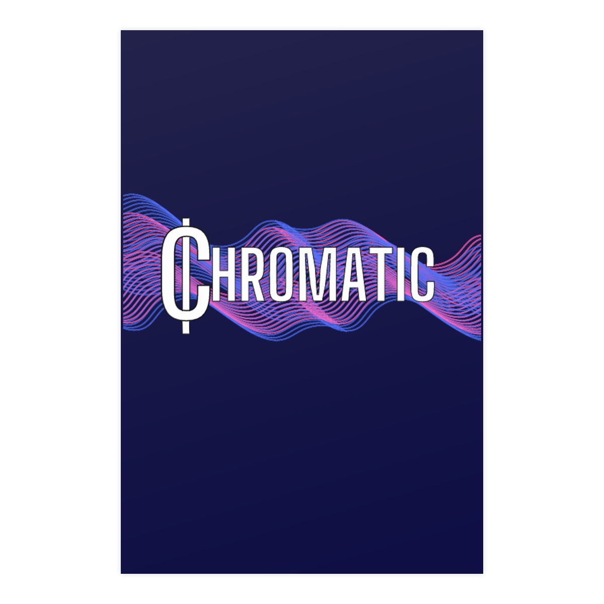 Chromatic Logo - Vertical and Horizontal Matte Posters