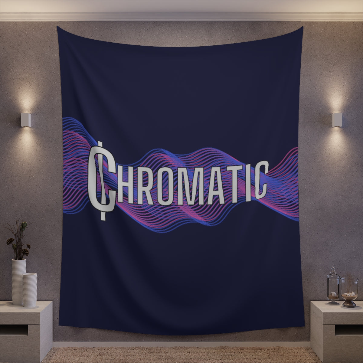 Chromatic Logo - Wall Tapestry