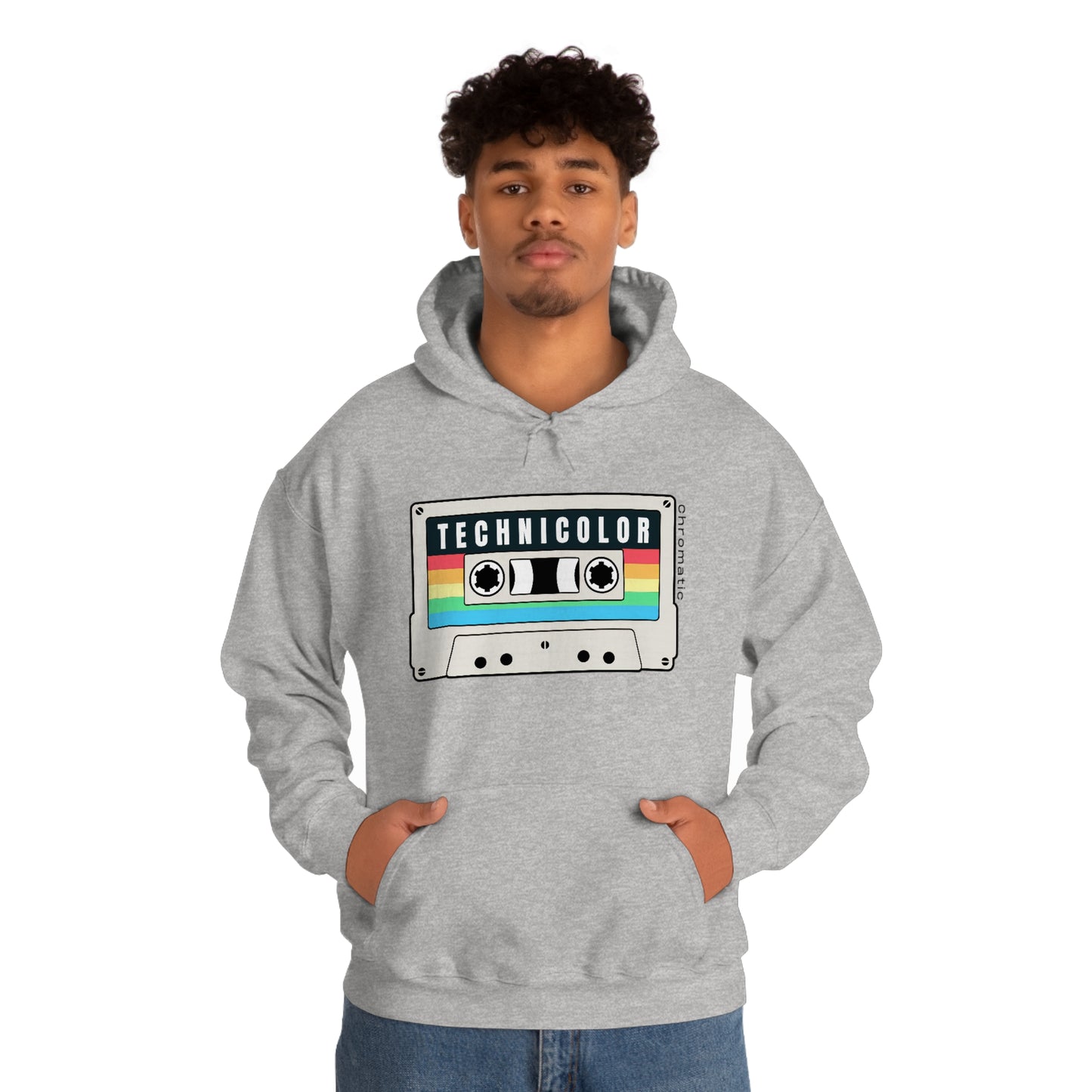 Technicolor Logo- Unisex Heavy Blend™ Hooded Sweatshirt