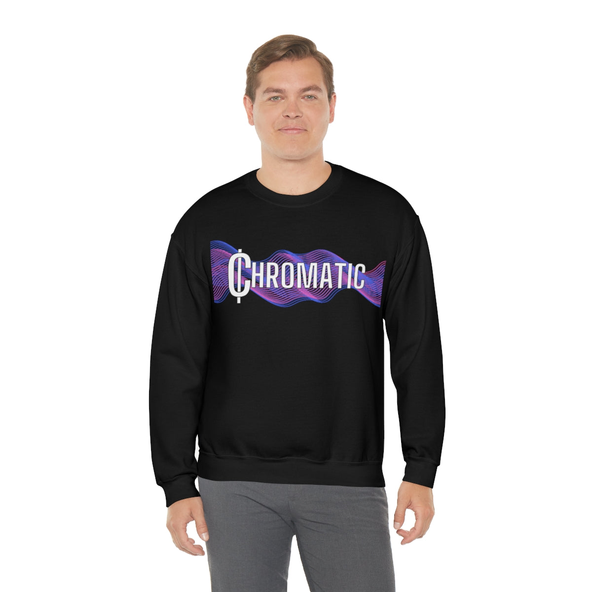 Chromatic Logo - Unisex Heavy Blend™ Crewneck Sweatshirt