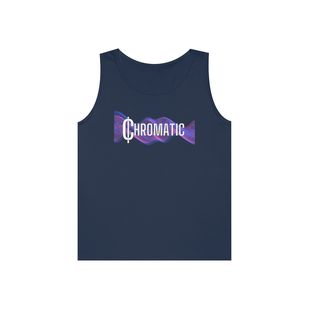 Chromatic Logo - Unisex Heavy Cotton Tank Top