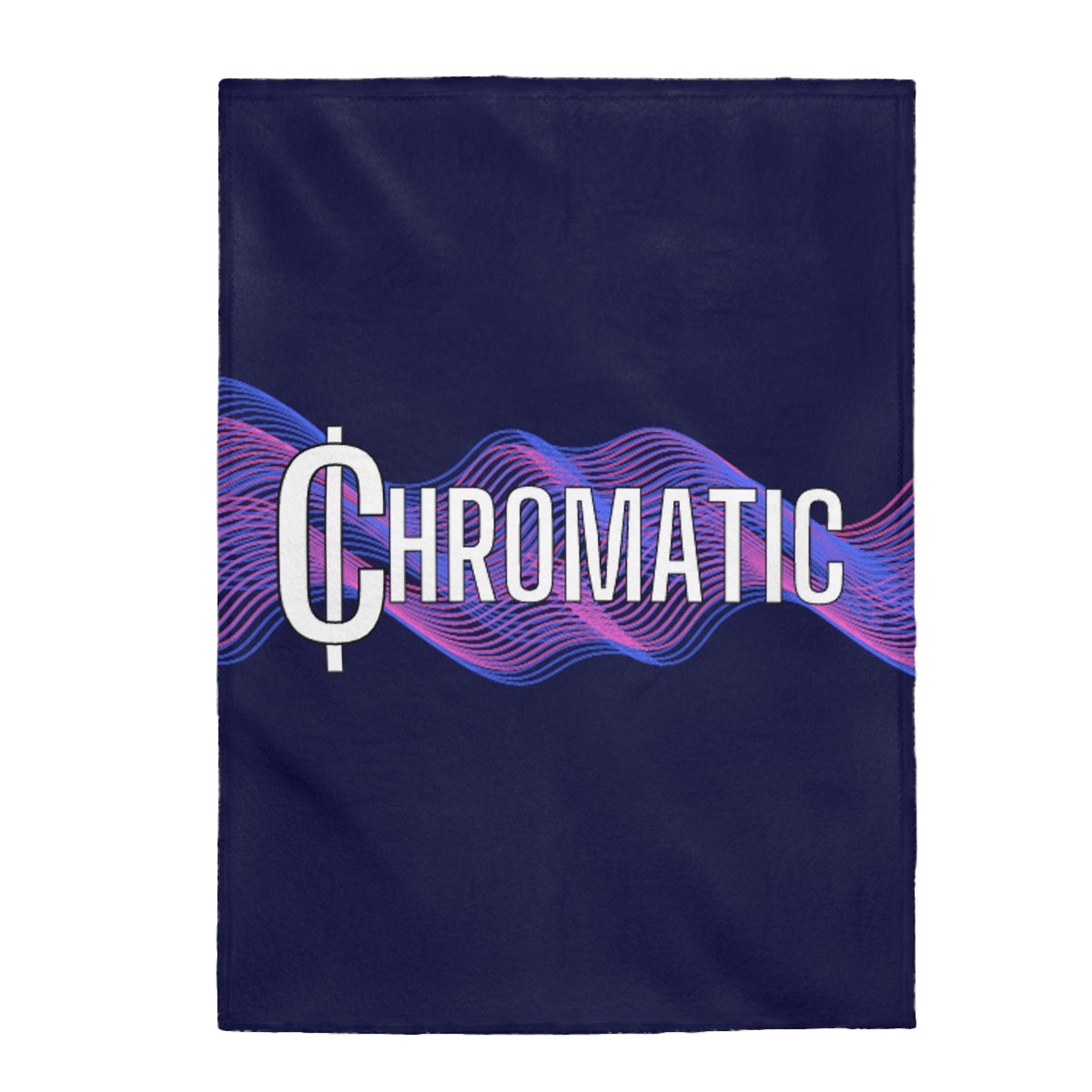 Chromatic Logo - Velveteen Plush Blanket