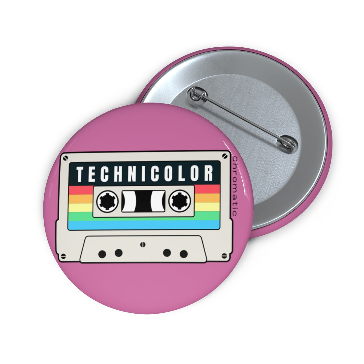 Technicolor Logo - Custom Pin Buttons