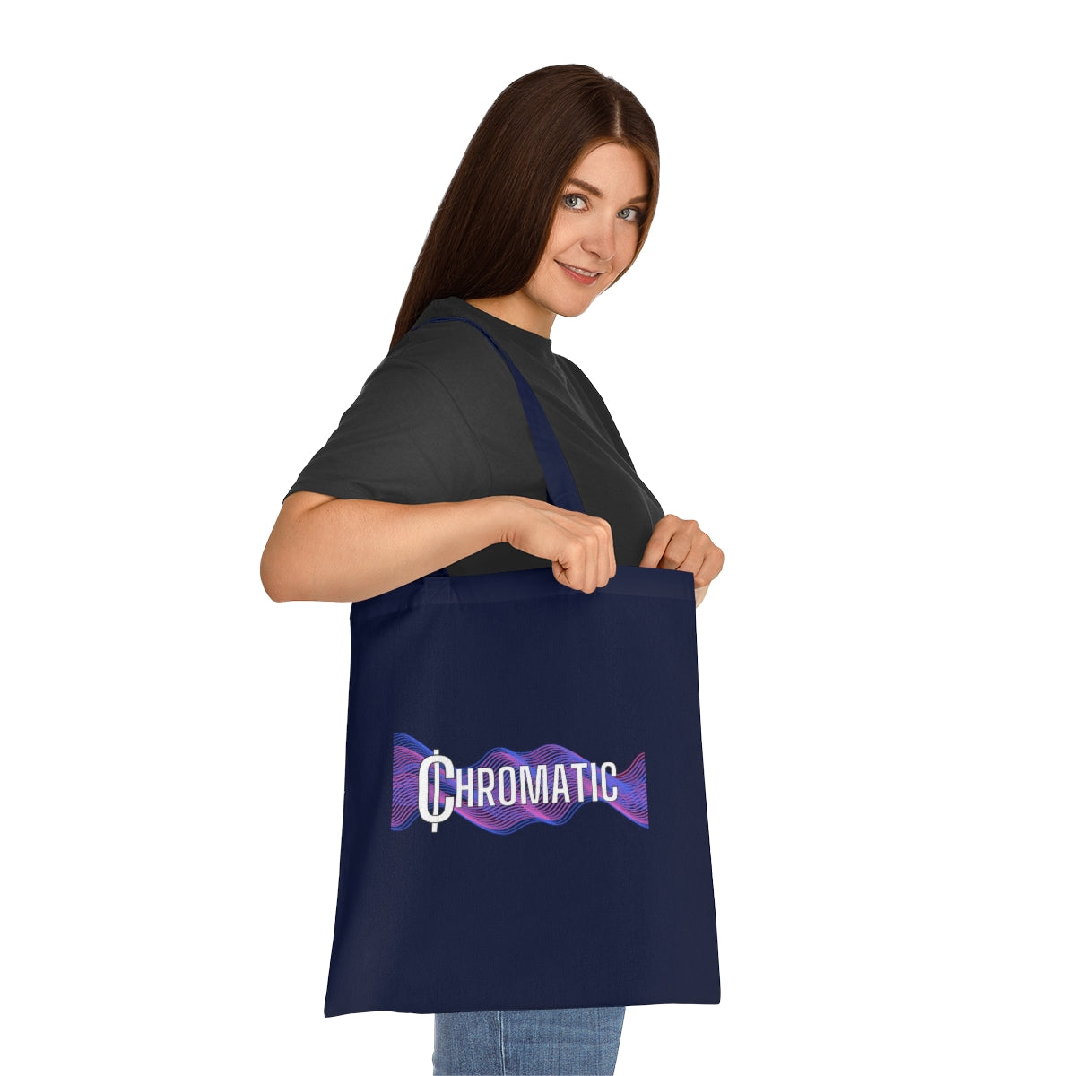 Chromatic Logo- Cotton Tote