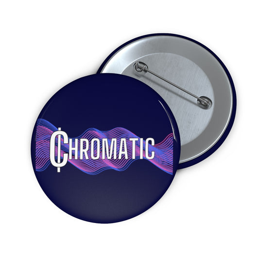 Chromatic Logo - Pin Buttons