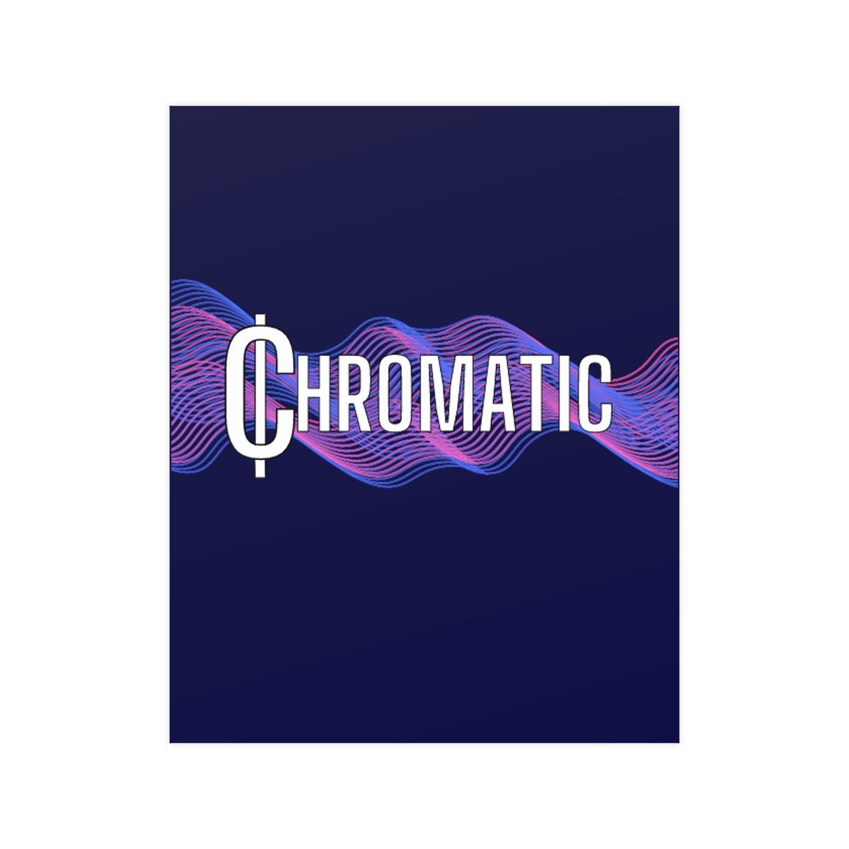 Chromatic Logo - Vertical and Horizontal Matte Posters