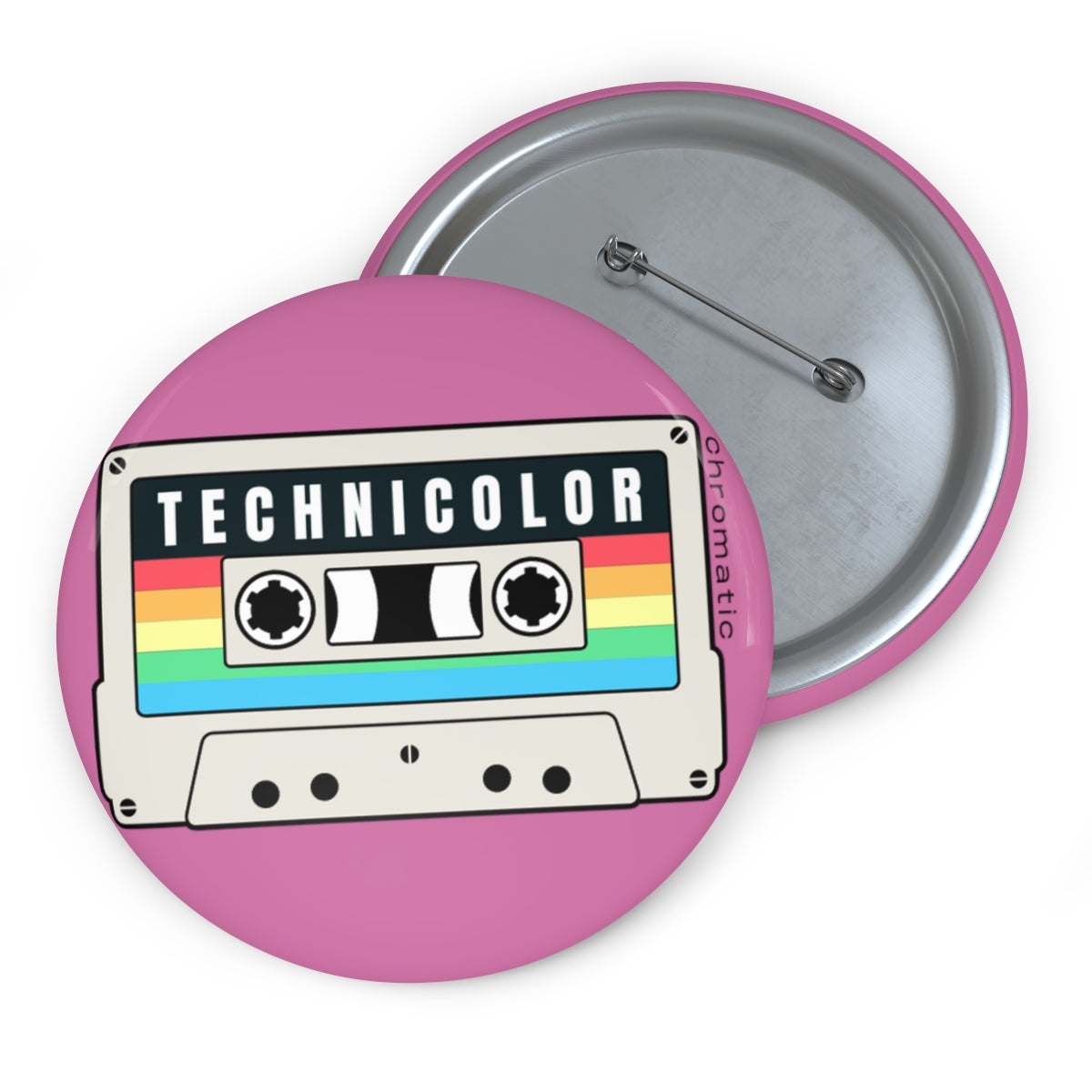 Technicolor Logo - Custom Pin Buttons