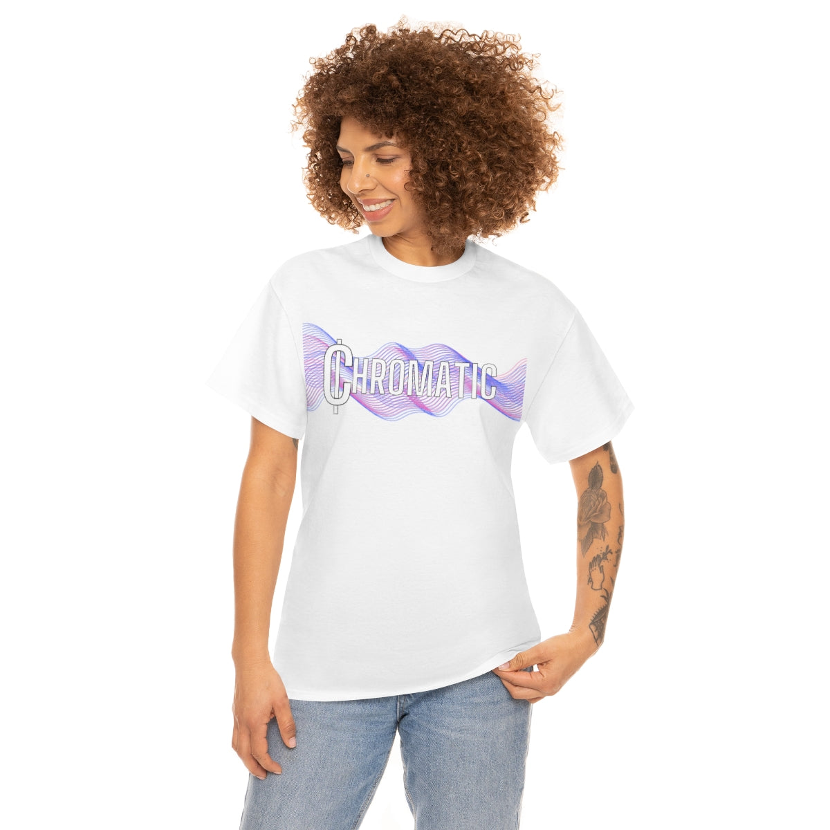 Chromatic Logo - Unisex Heavy Cotton Tee