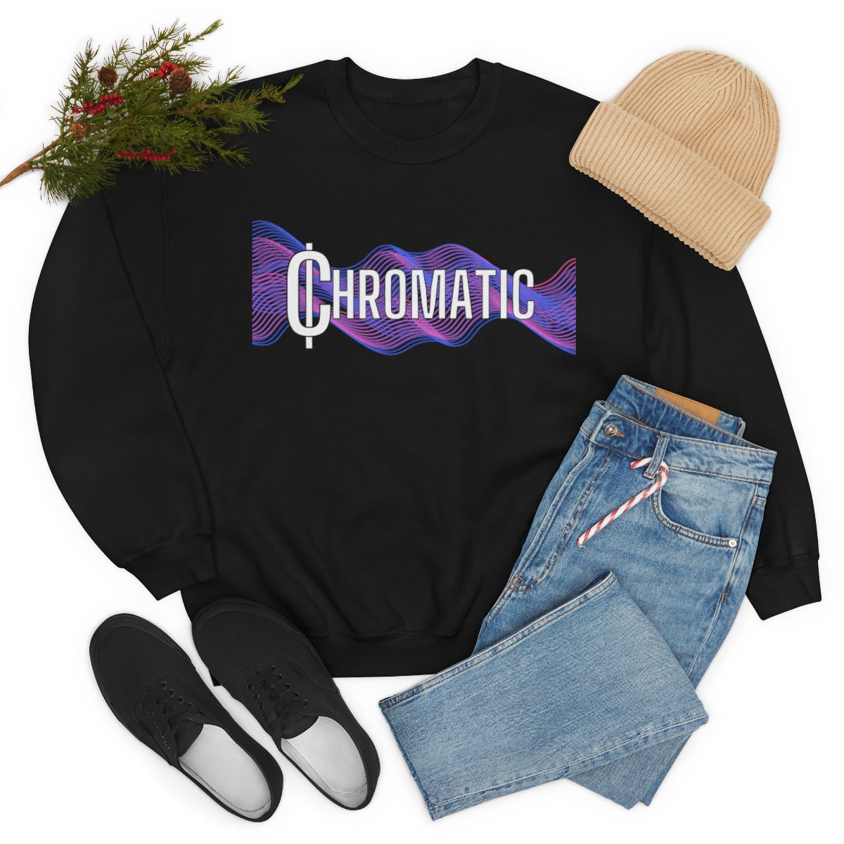 Chromatic Logo - Unisex Heavy Blend™ Crewneck Sweatshirt