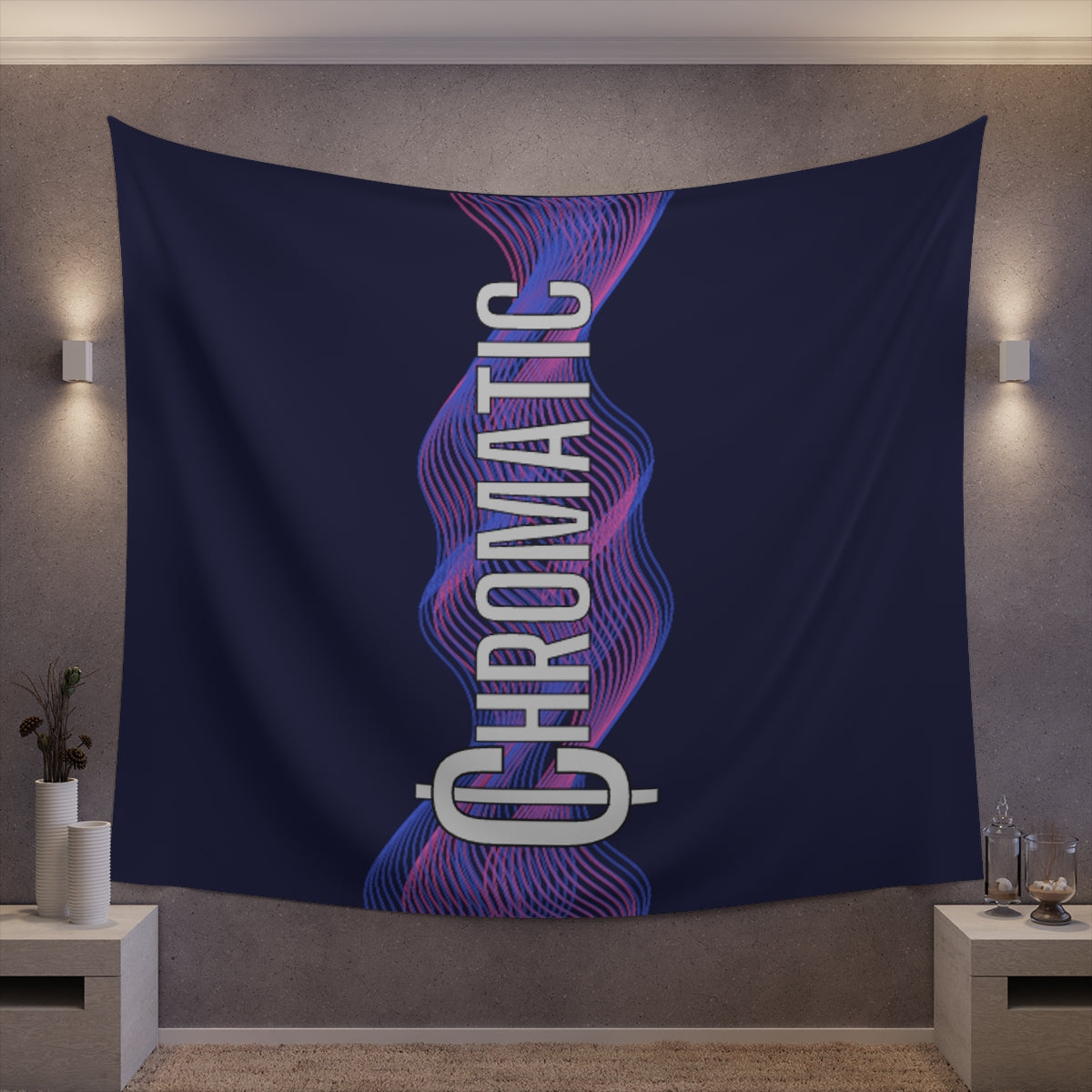 Chromatic Logo - Wall Tapestry