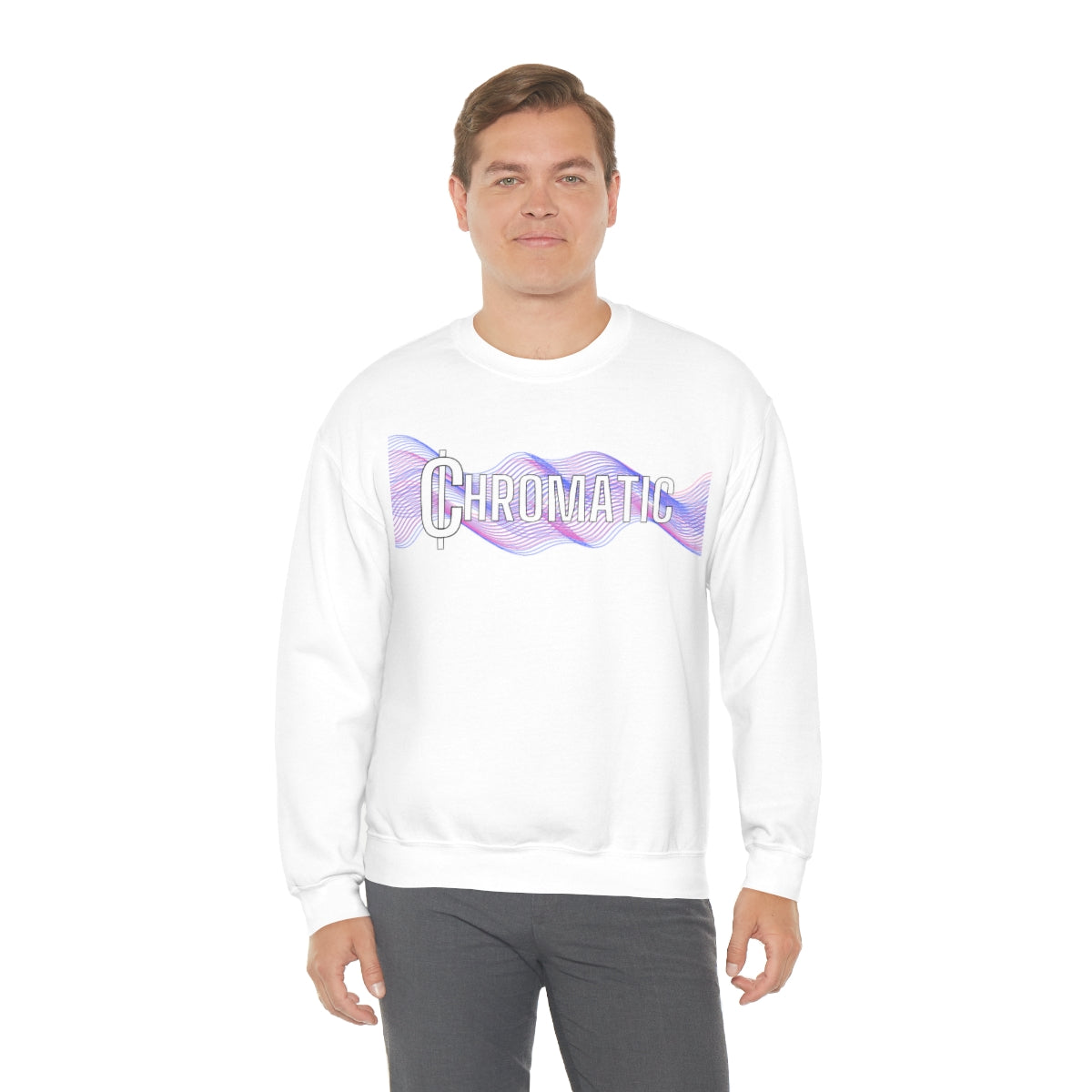 Chromatic Logo - Unisex Heavy Blend™ Crewneck Sweatshirt