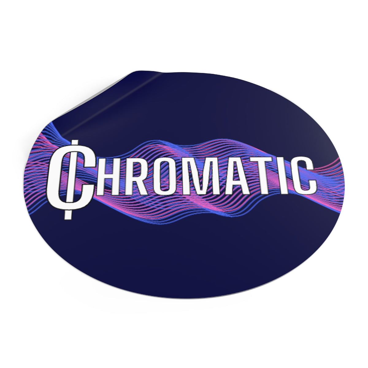 Chromatic Logo - Round Vinyl Stickers