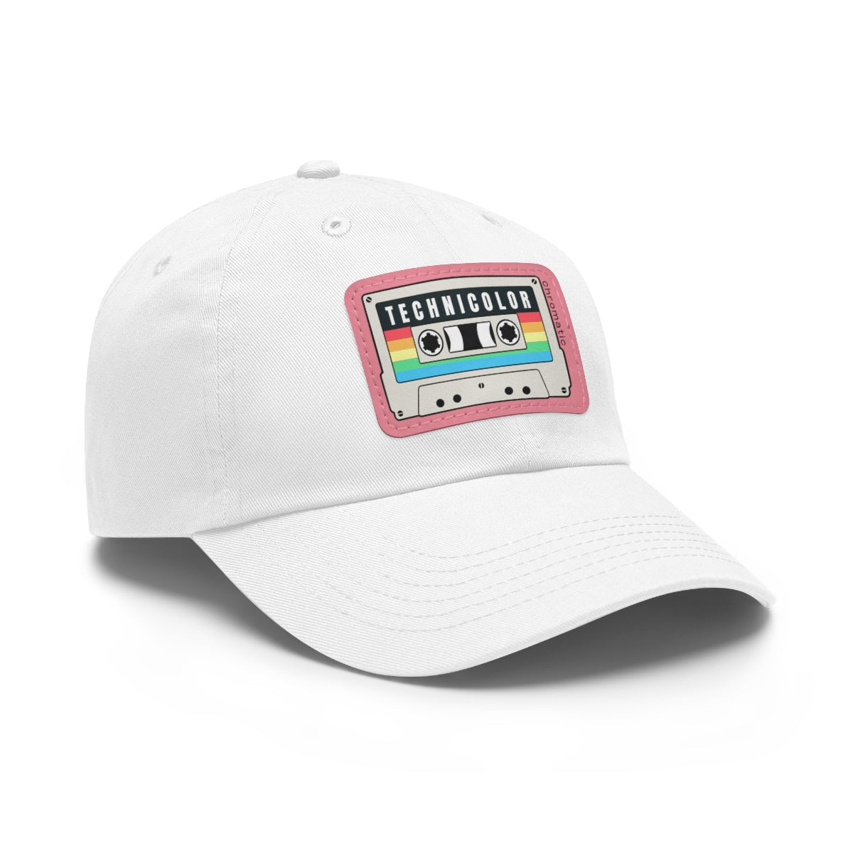 Technicolor Logo - Dad Hat with Leather Patch